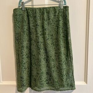 Anthropologie Tilda Knee Lace Skirt NWT